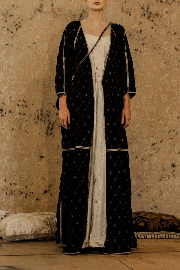 MUTEDANCE black long coat MD22FW52